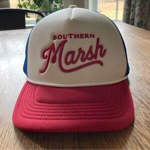 Southern Marsh Summer Trucker Snap Back Cap